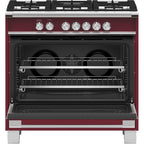  Fisher & Paykel 36-inch Freestanding Gas Range with AeroTech™ Technology OR36SCG4R1 IMAGE 2