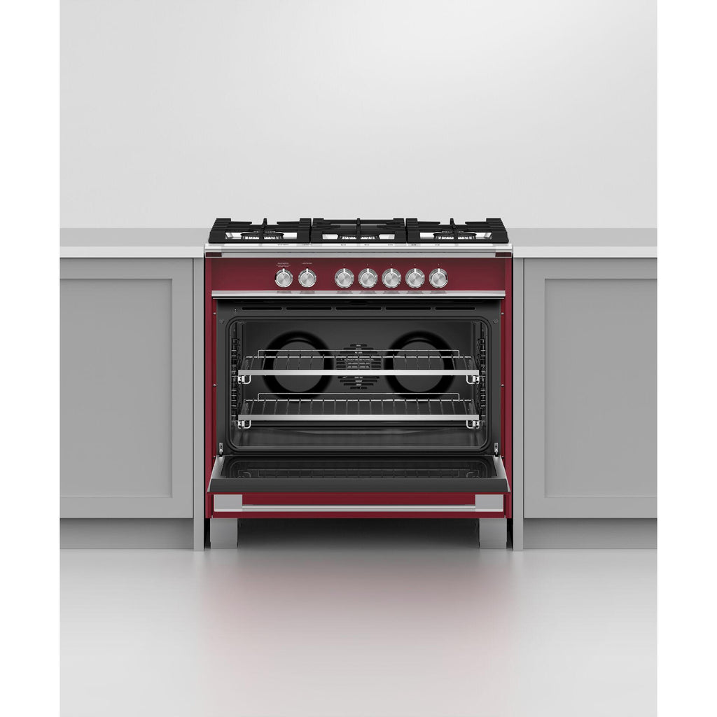  Fisher & Paykel 36-inch Freestanding Gas Range with AeroTech™ Technology OR36SCG4R1 IMAGE 5