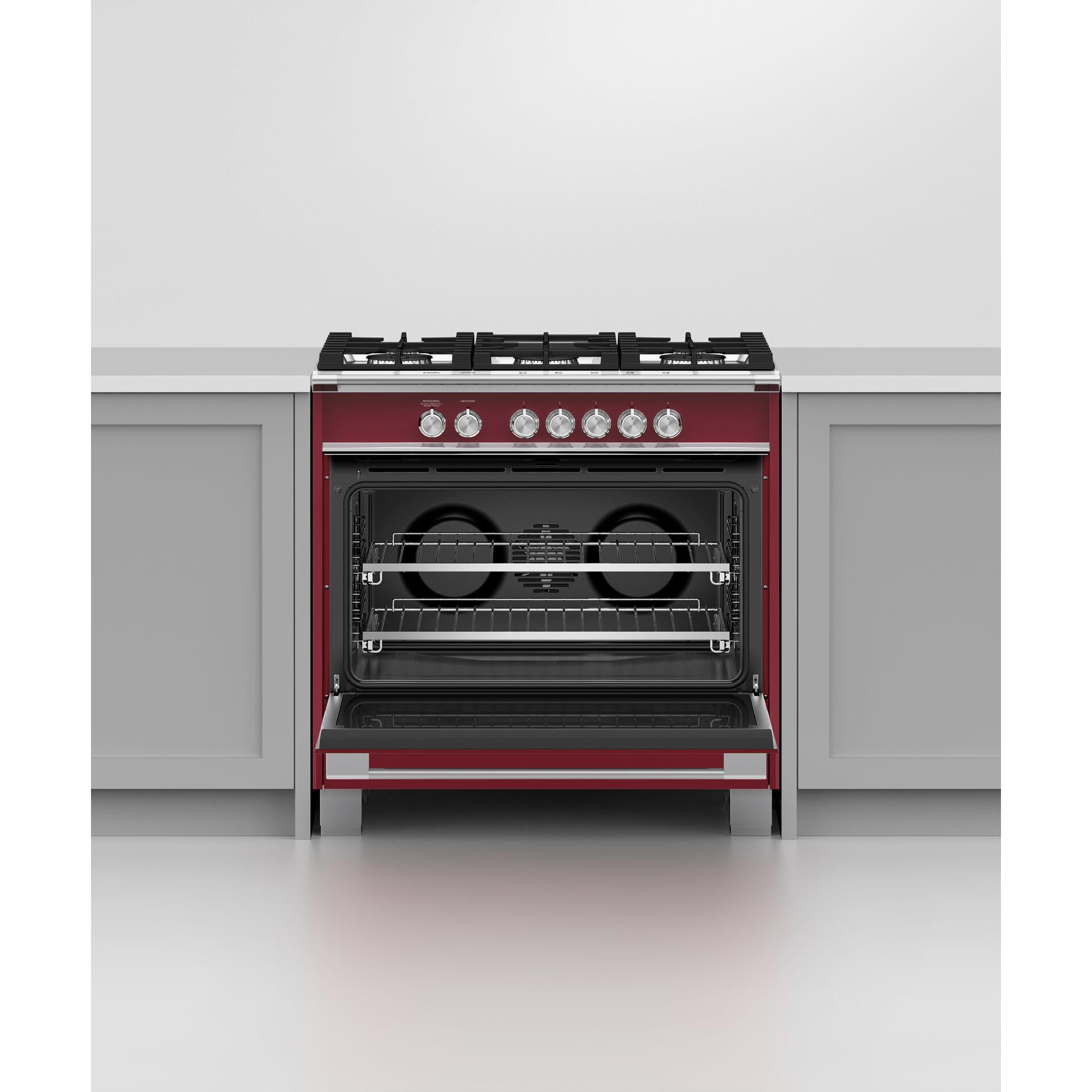 Fisher & Paykel 36-inch Freestanding Gas Range with AeroTech™ Technology OR36SCG4R1 IMAGE 5