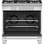  Fisher & Paykel 36-inch Freestanding Gas Range with AeroTech™ Technology OR36SCG4W1 IMAGE 2