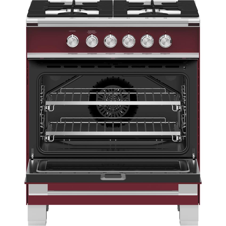  Fisher & Paykel 30-inch Freestanding Gas Range with AeroTech™ Technology OR30SCG4R1 IMAGE 2