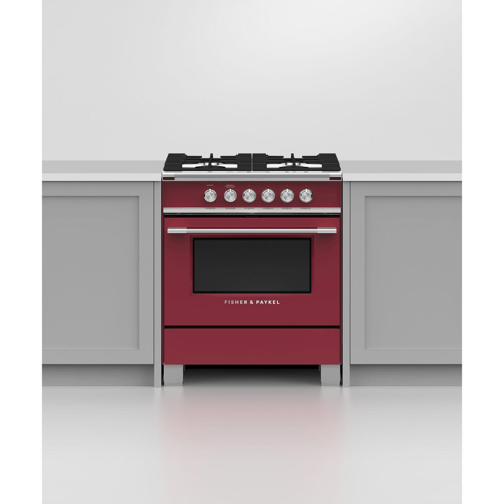  Fisher & Paykel 30-inch Freestanding Gas Range with AeroTech™ Technology OR30SCG4R1 IMAGE 4