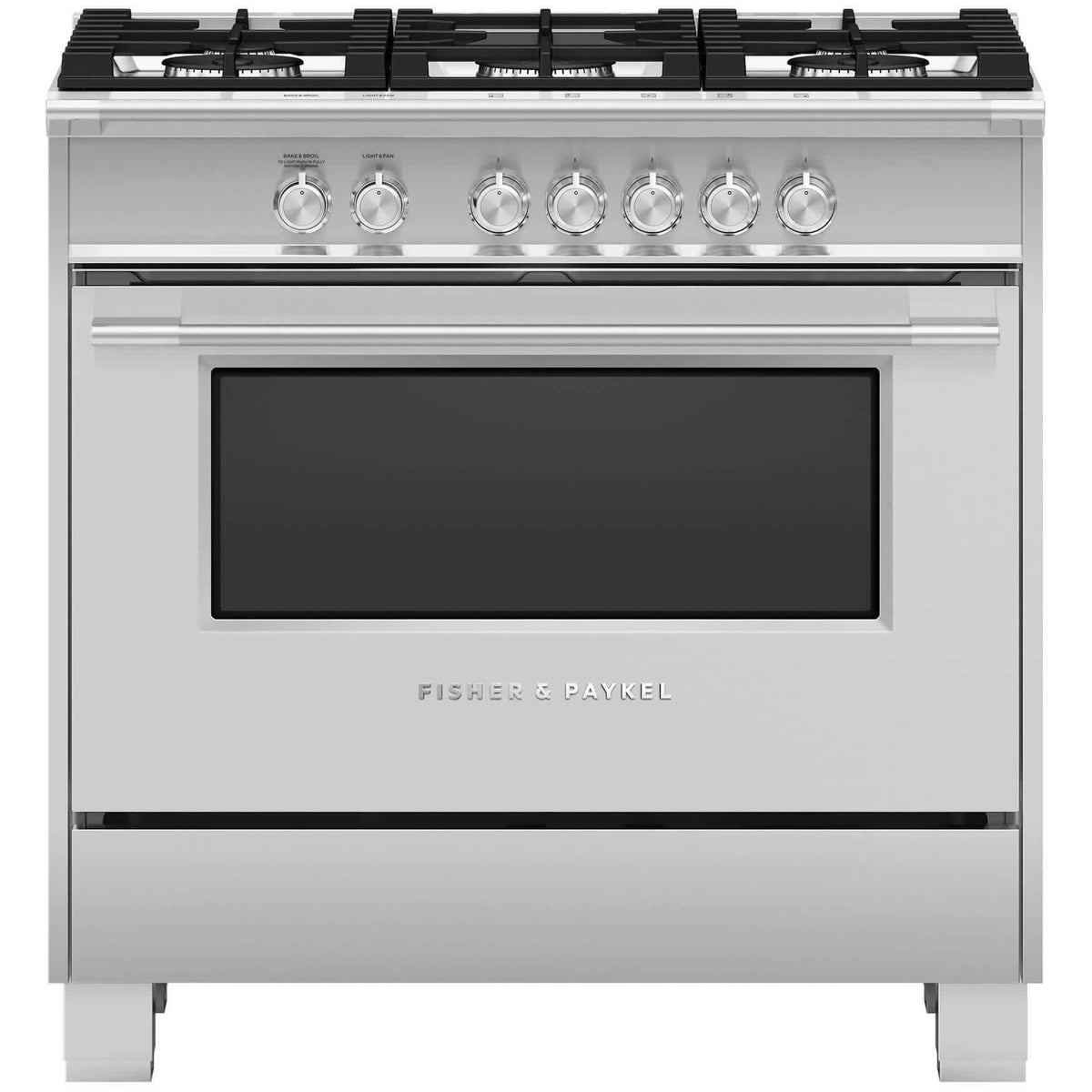  Fisher & Paykel 36-inch Freestanding Gas Range with AeroTech™ Technology OR36SCG4X1 IMAGE 1