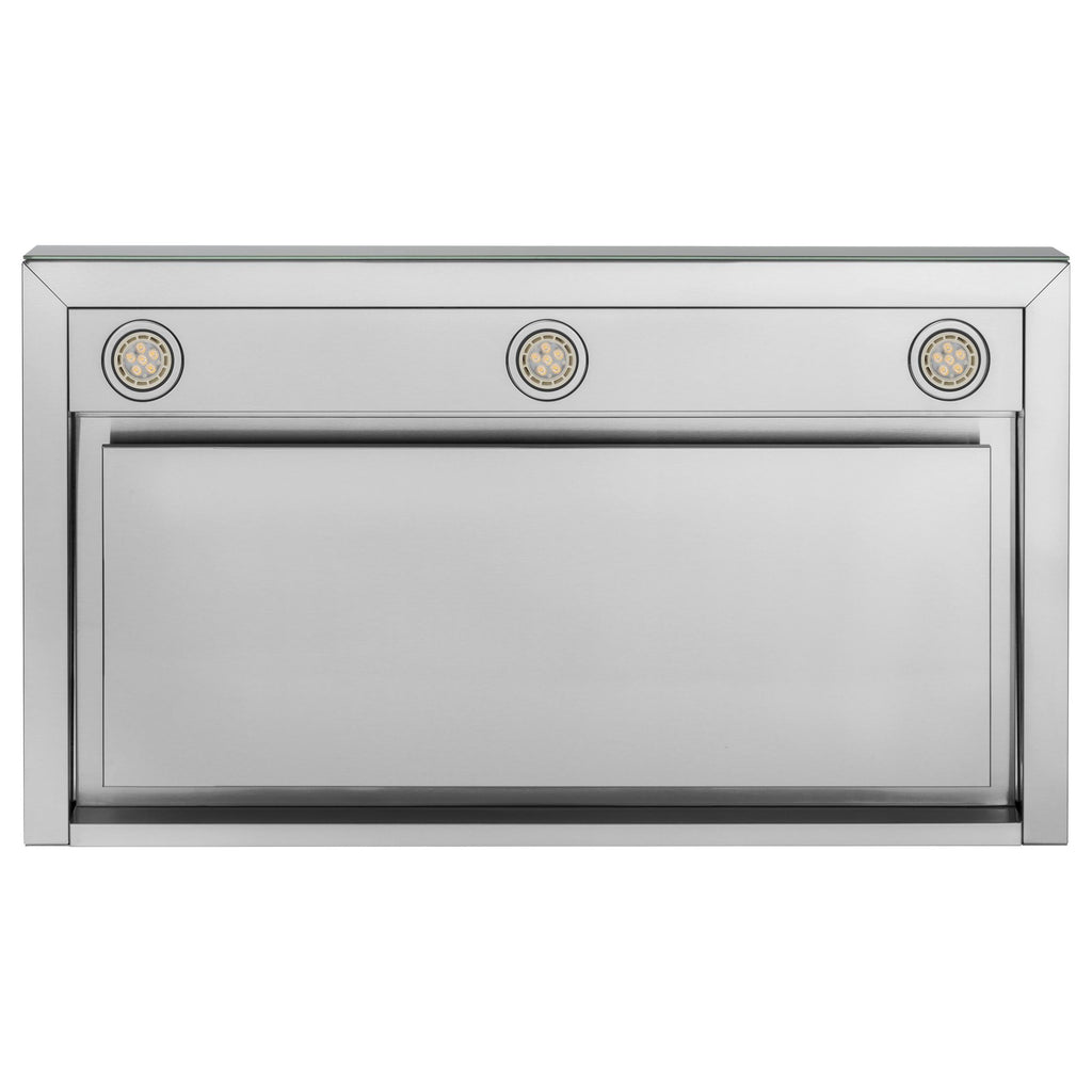  GE 36-inch Wall Mount Range Hood with Chef Connect UVW9361SLSS IMAGE 2