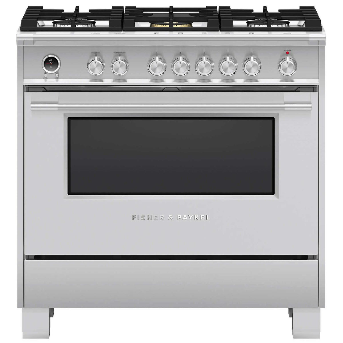  Fisher & Paykel 36-inch Freestanding Dual-Fuel Range with Aero Pastry™ OR36SCG6X1 IMAGE 1