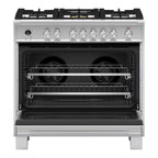  Fisher & Paykel 36-inch Freestanding Dual-Fuel Range with Aero Pastry™ OR36SCG6X1 IMAGE 2