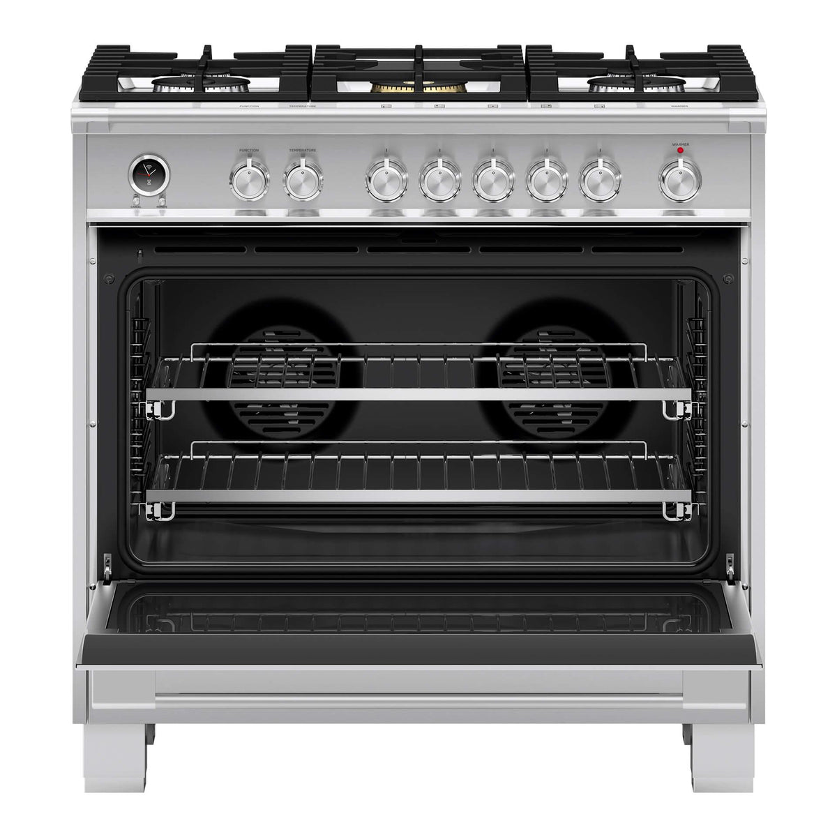  Fisher & Paykel 36-inch Freestanding Dual-Fuel Range with Aero Pastry™ OR36SCG6X1 IMAGE 2