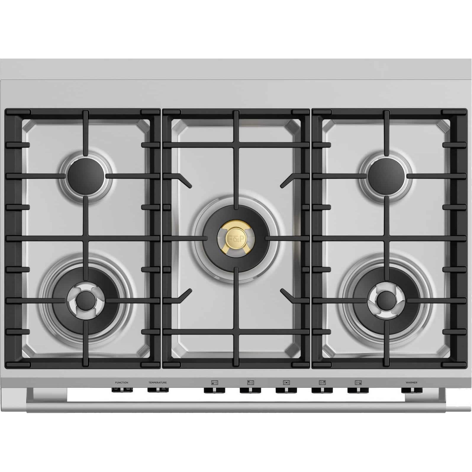  Fisher & Paykel 36-inch Freestanding Dual-Fuel Range with Aero Pastry™ OR36SCG6X1 IMAGE 3