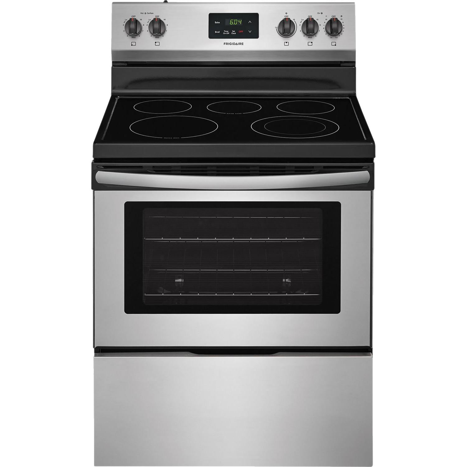  Frigidaire 30-inch Freestanding Electric Range with SpaceWise® Elements CFEF3052TS IMAGE 1