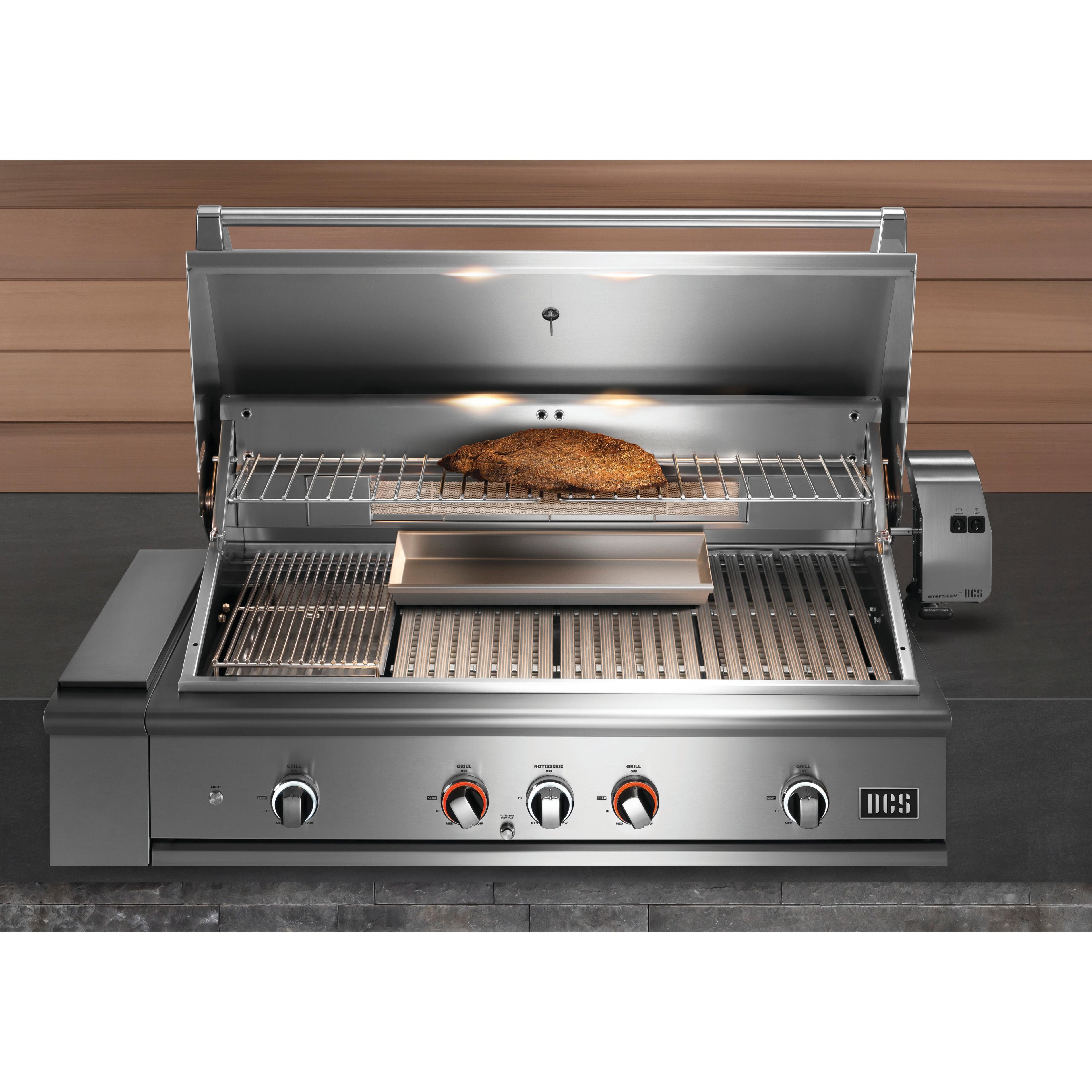  DCS Series 9 48in Built-in Hybrid Grill with Rotisserie BE1-48RC-L IMAGE 10