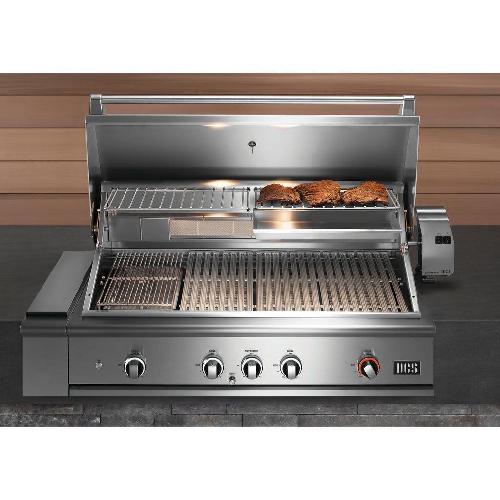  DCS Series 9 48in Built-in Hybrid Grill with Rotisserie BE1-48RC-L IMAGE 11
