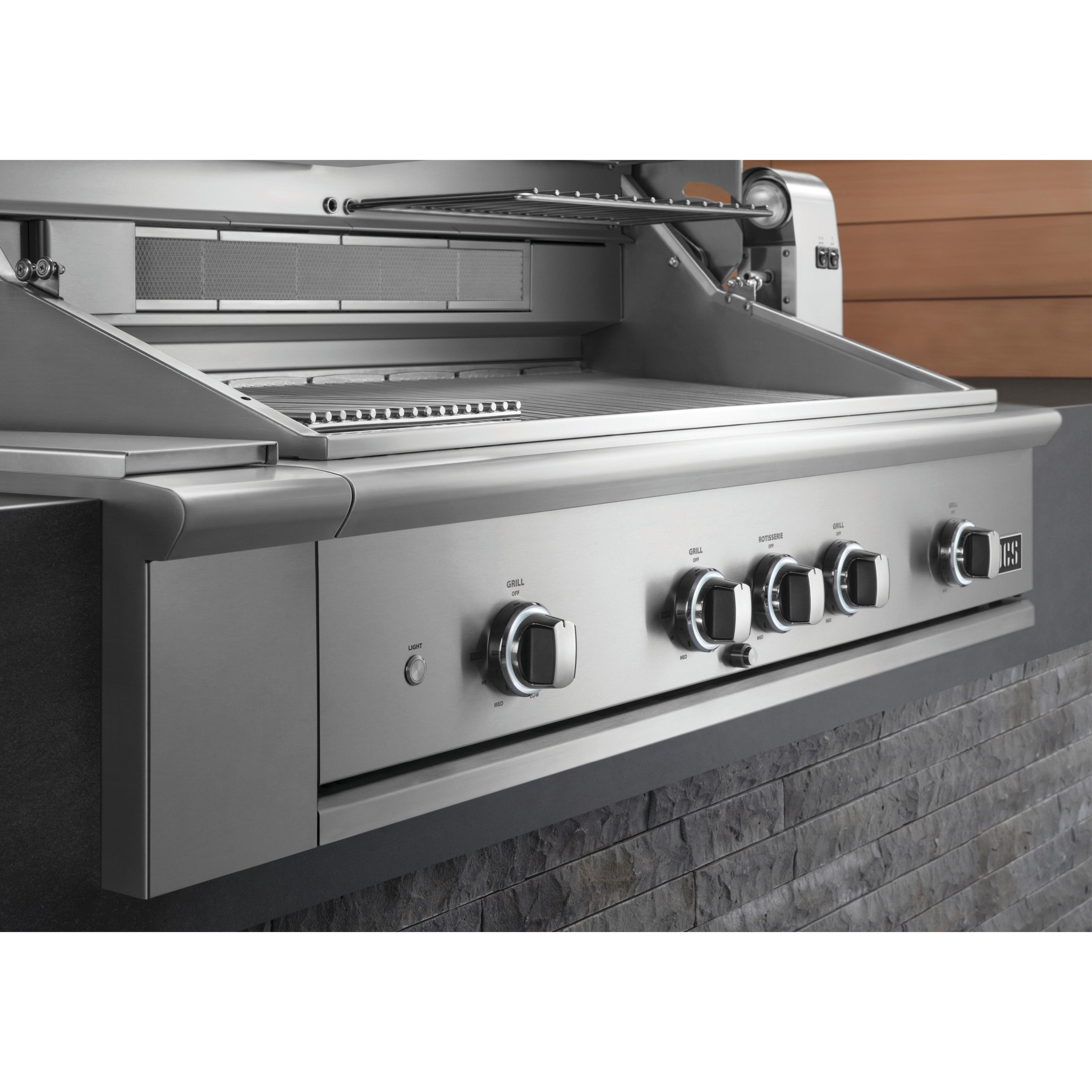 DCS Series 9 48in Built-in Hybrid Grill with Rotisserie BE1-48RC-L IMAGE 5
