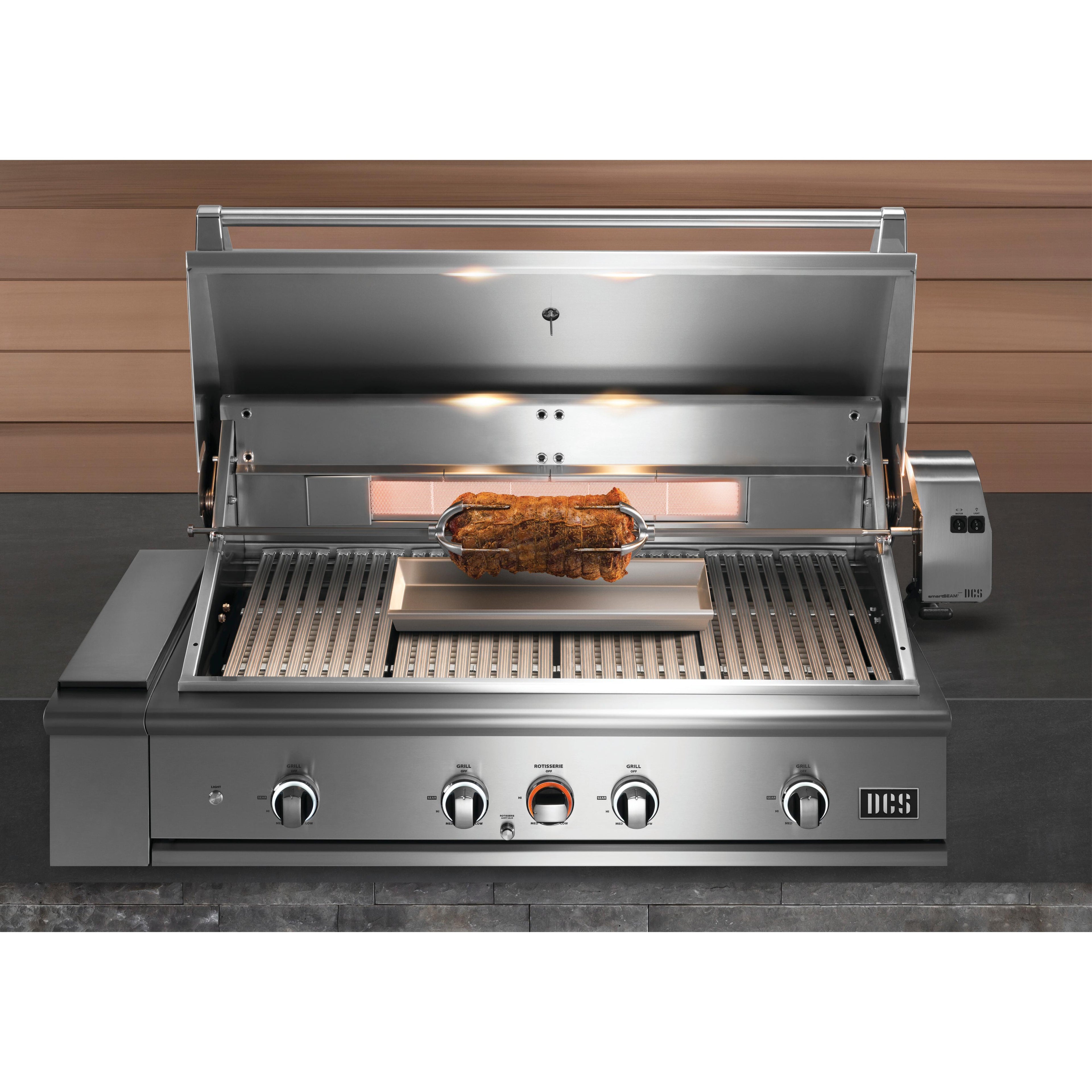  DCS Series 9 48in Built-in Hybrid Grill with Rotisserie BE1-48RC-L IMAGE 9