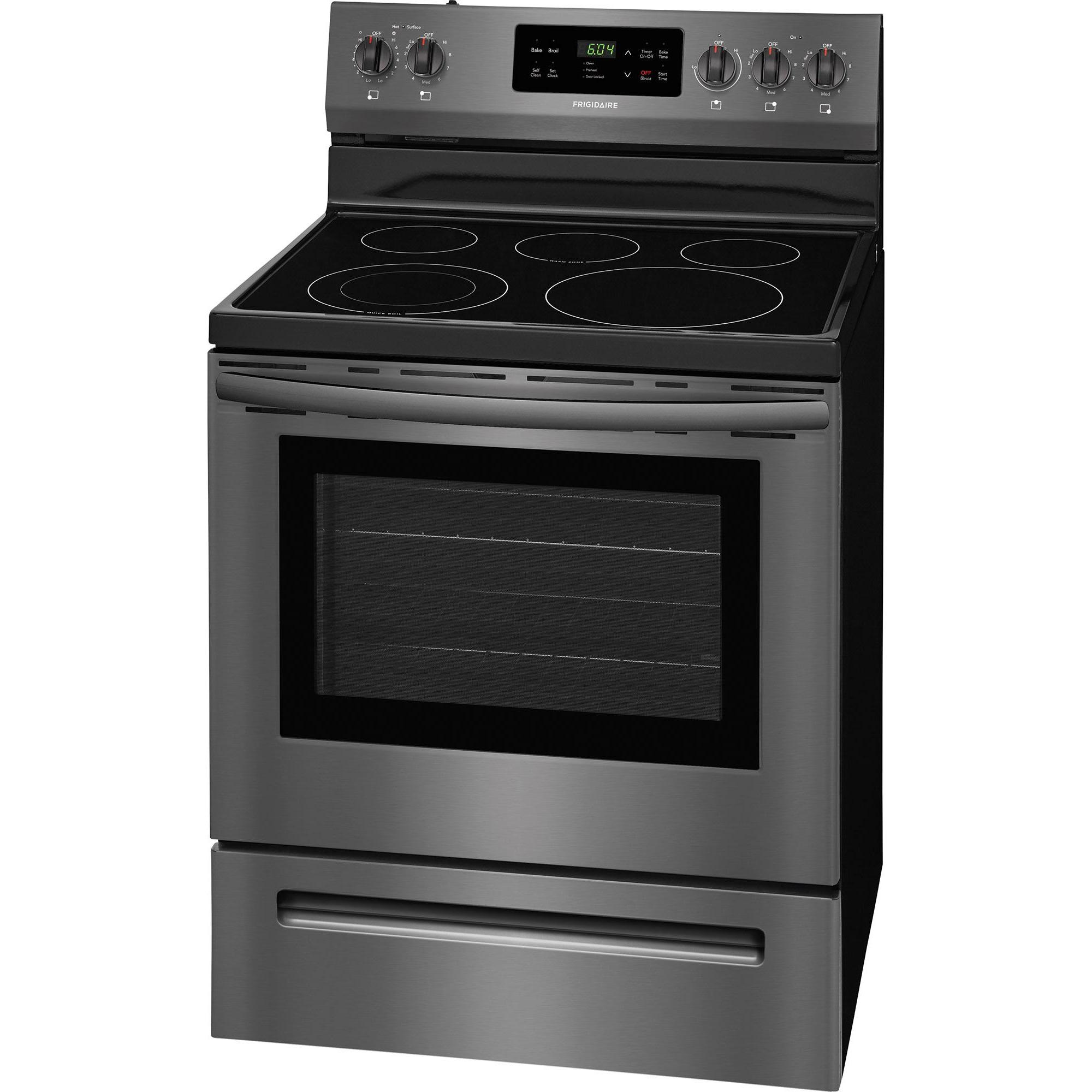  Frigidaire 30-inch Freestanding Electric Range with SpaceWise® Expandable Elements CFEF3054TD IMAGE 3