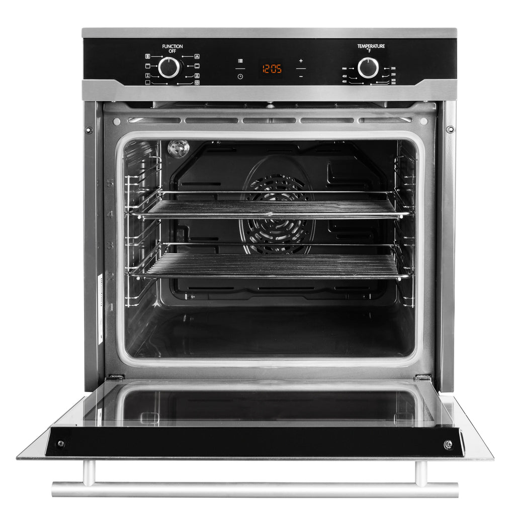  Blomberg 24-inch, 2.5 cu.ft. Built-in Single Wall Oven with Convection BWOS24110SS IMAGE 3