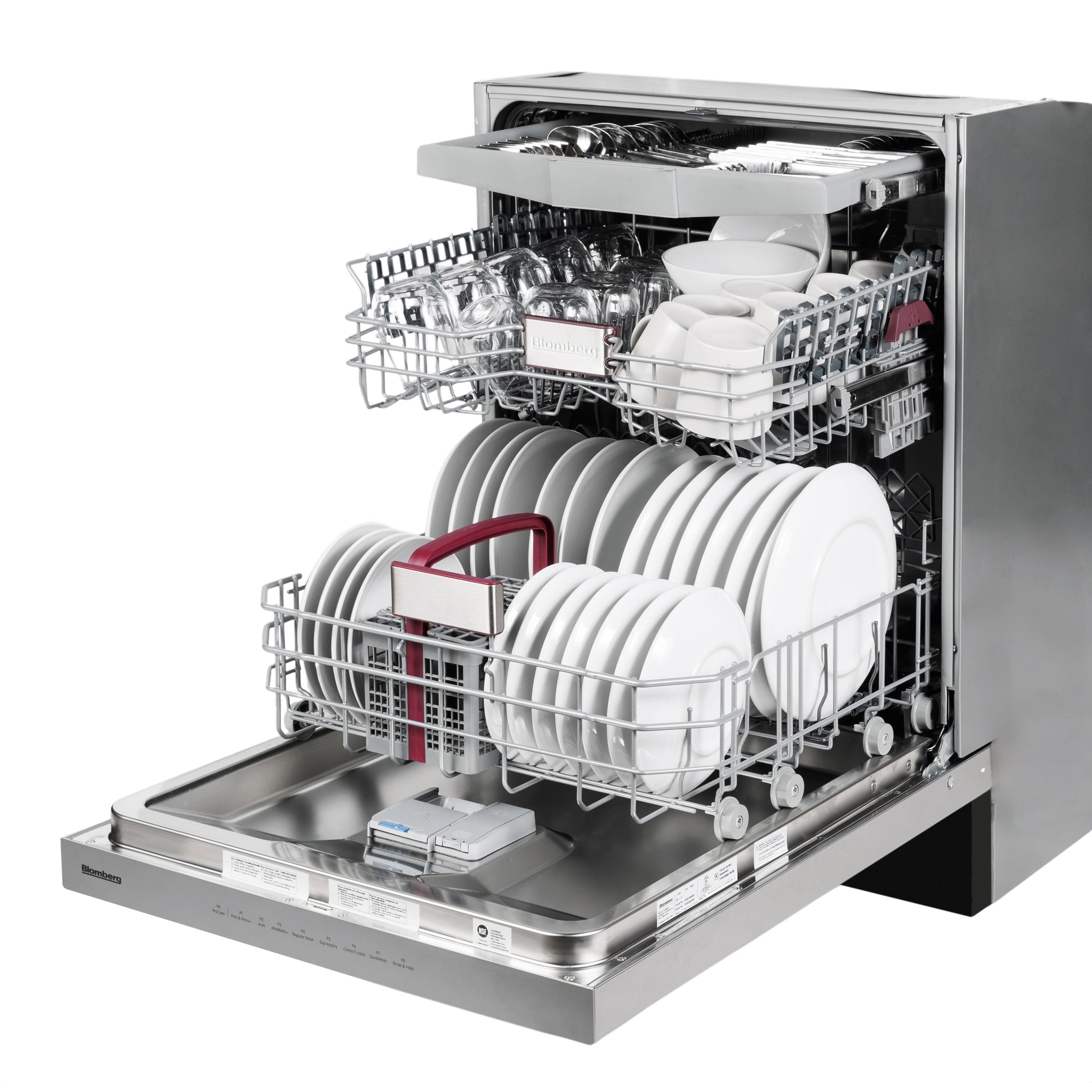  Blomberg 24-inch Built-in Dishwasher with Brushless DC™ Motor DWT 52800 SSIH IMAGE 7