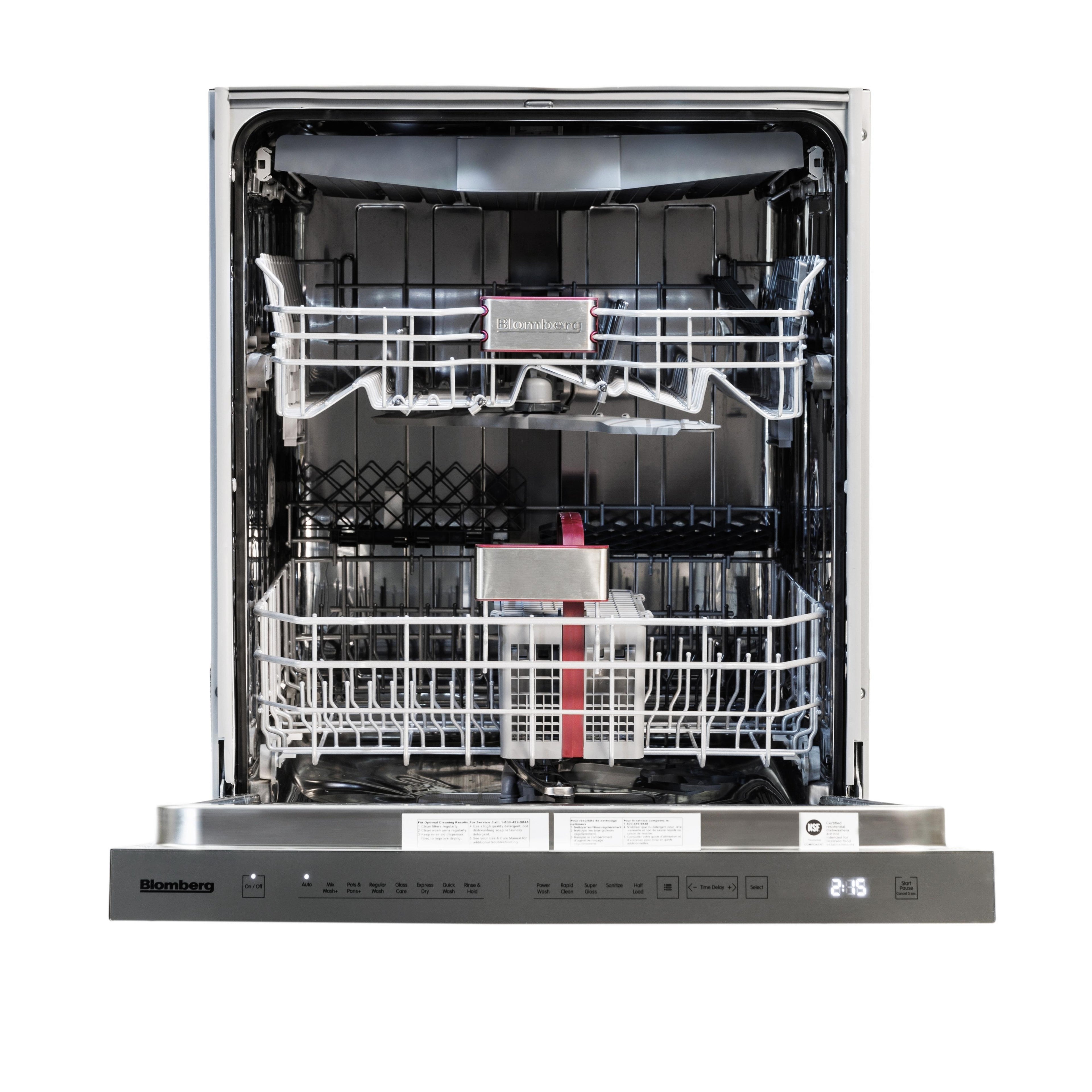  Blomberg 24-inch Built-in Dishwasher with Brushless DC™ Motor DWT81800SSIH IMAGE 3