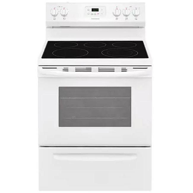  Frigidaire 30-inch Freestanding Electric Range with SpaceWise® Elements FFEF3052TW IMAGE 1