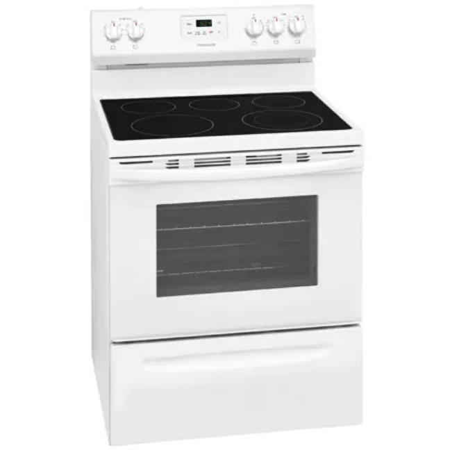  Frigidaire 30-inch Freestanding Electric Range with SpaceWise® Elements FFEF3052TW IMAGE 3