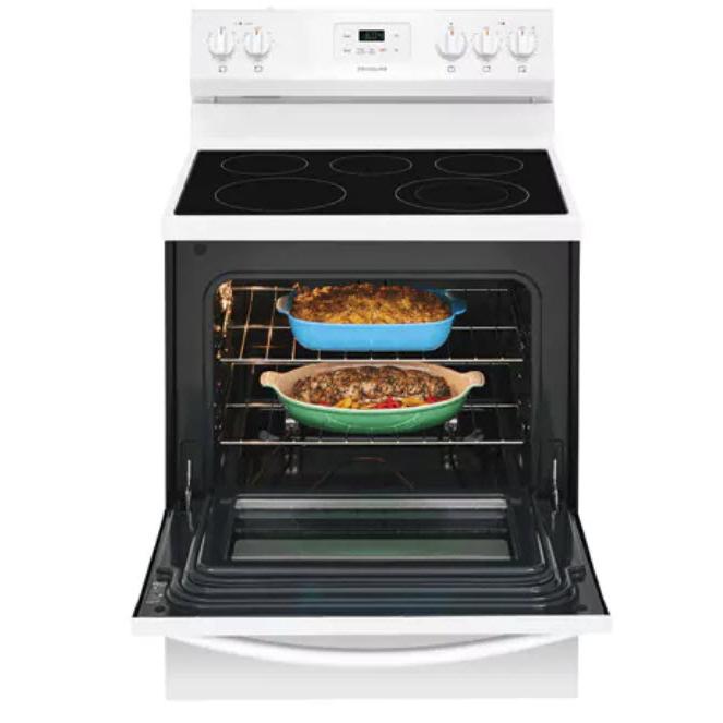  Frigidaire 30-inch Freestanding Electric Range with SpaceWise® Elements FFEF3052TW IMAGE 4