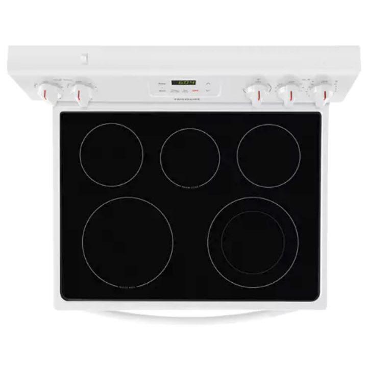  Frigidaire 30-inch Freestanding Electric Range with SpaceWise® Elements FFEF3052TW IMAGE 5