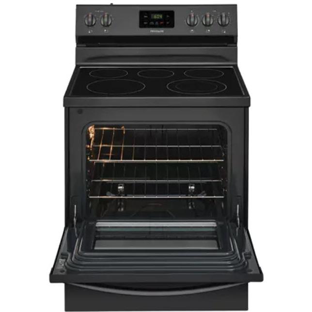  Frigidaire 30-inch Freestanding Electric Range with SpaceWise® Elements FFEF3052TB IMAGE 2