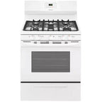  Frigidaire 30-inch Freestanding Gas Range with Ready-Select® Controls FFGF3052TW IMAGE 1