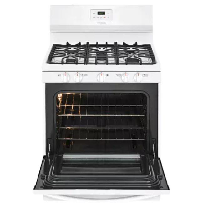  Frigidaire 30-inch Freestanding Gas Range with Ready-Select® Controls FFGF3052TW IMAGE 2
