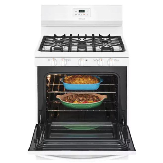  Frigidaire 30-inch Freestanding Gas Range with Ready-Select® Controls FFGF3052TW IMAGE 4