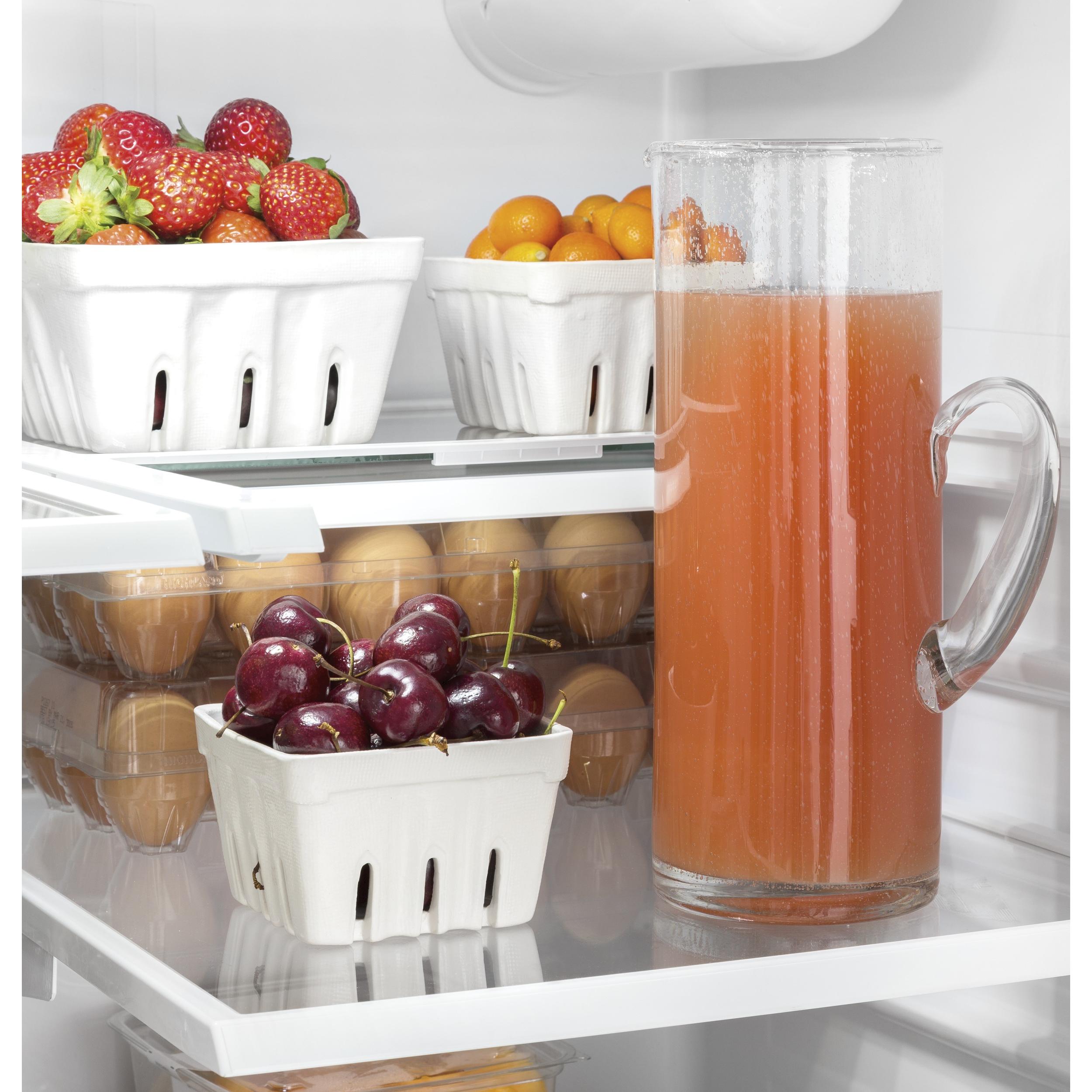  GE 36-inch, 27 cu.ft. Freestanding French 3-Door Refrigerator with Internal Water Dispenser GNE27JGMBB IMAGE 6