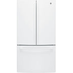  GE 36-inch, 27 cu.ft. Freestanding French 3-Door Refrigerator with Internal Water Dispenser GNE27JGMWW IMAGE 1