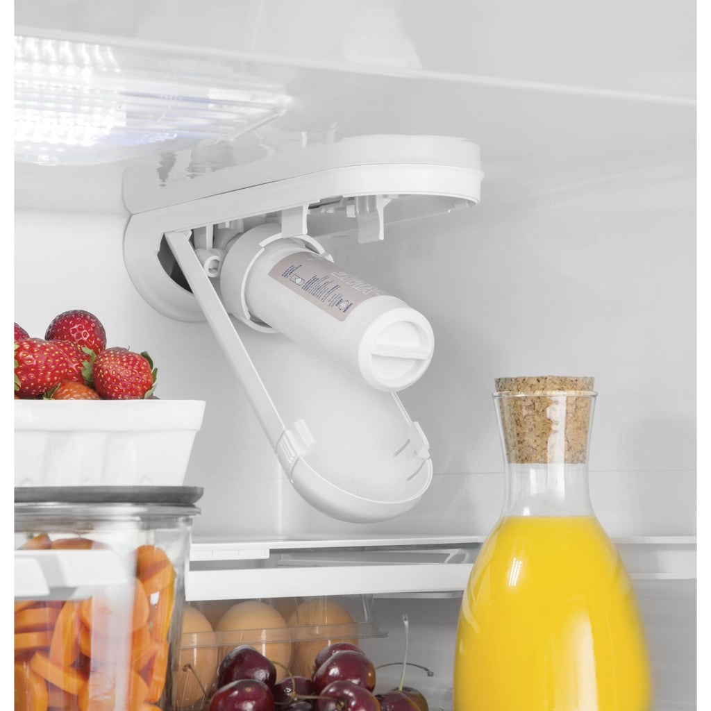  GE 36-inch, 27 cu.ft. Freestanding French 3-Door Refrigerator with Internal Water Dispenser GNE27JGMWW IMAGE 4