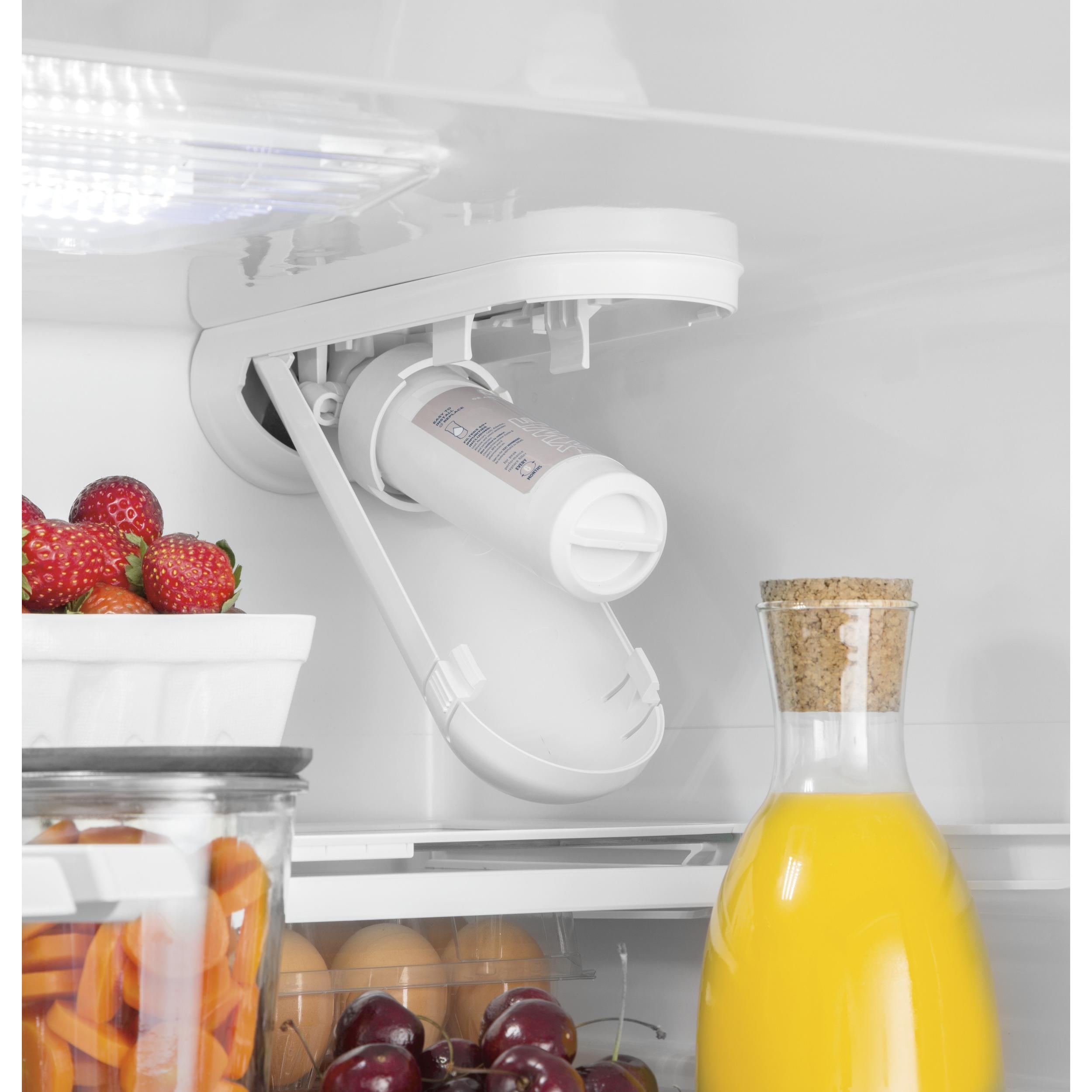  GE 36-inch, 27 cu.ft. Freestanding French 3-Door Refrigerator with Internal Water Dispenser GNE27JMMES IMAGE 10