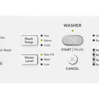  Frigidaire Stacked Washer/Dryer Electric Laundry Center FFLE3900UW IMAGE 11