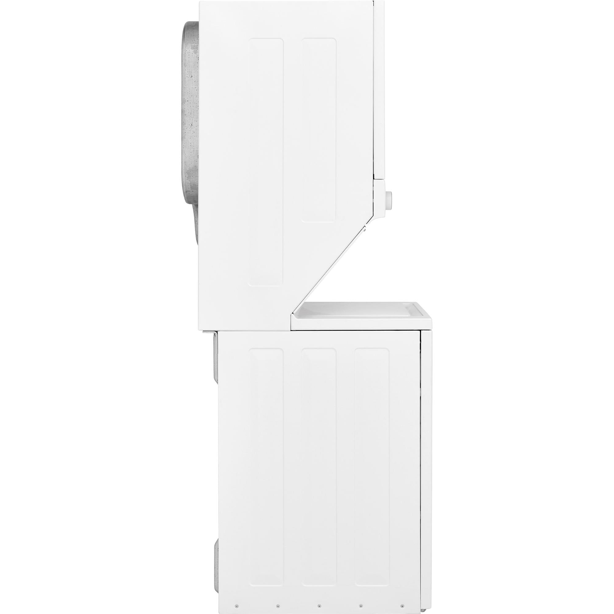  Frigidaire Stacked Washer/Dryer Electric Laundry Center FFLE3900UW IMAGE 4