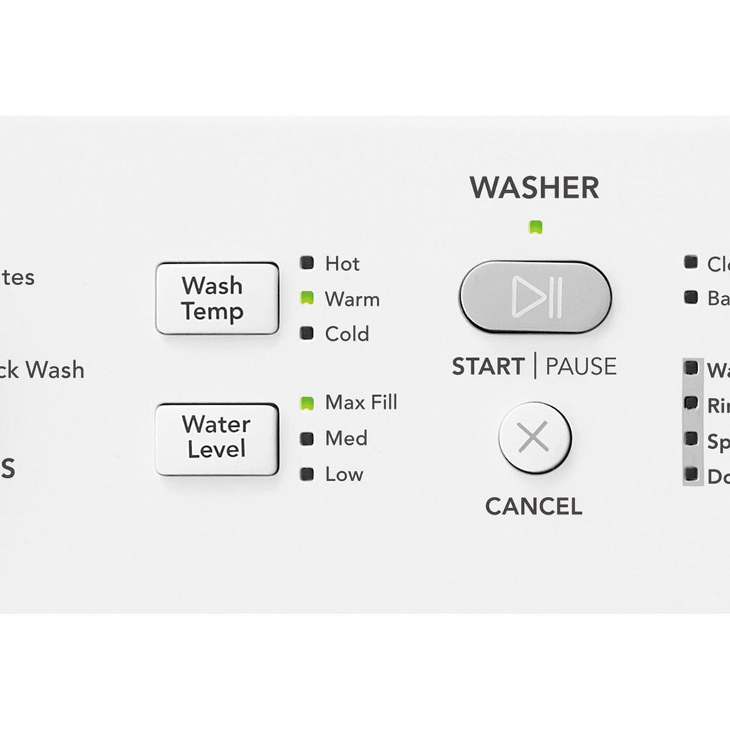  Frigidaire Stacked Washer/Dryer Gas Laundry Center FFLG3900UW IMAGE 11