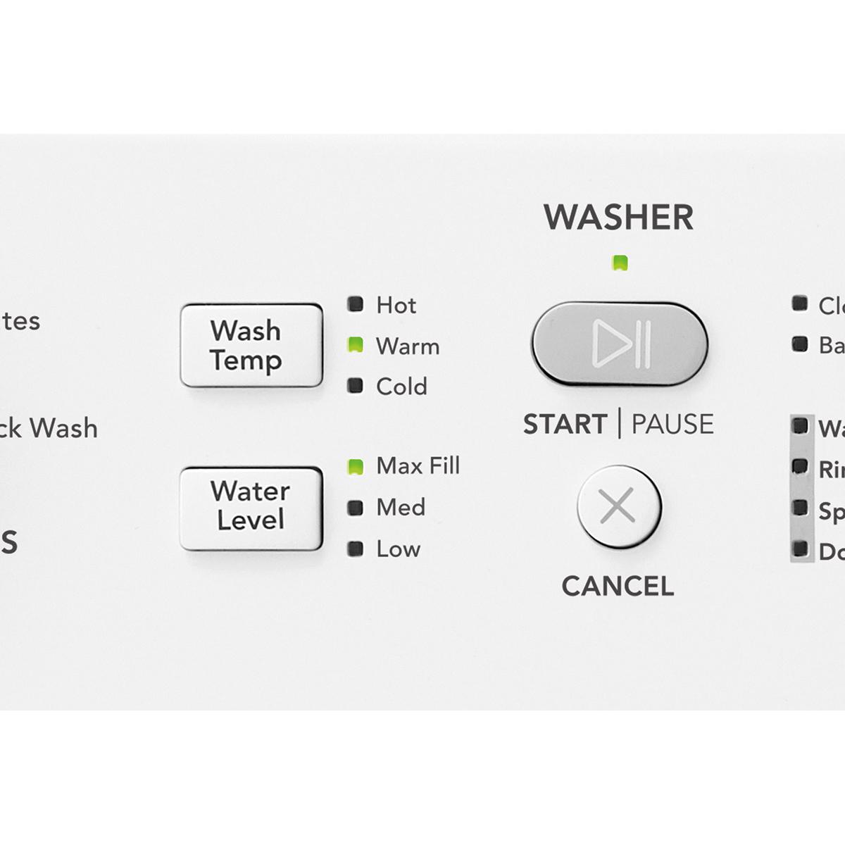  Frigidaire Stacked Washer/Dryer Gas Laundry Center FFLG3900UW IMAGE 11