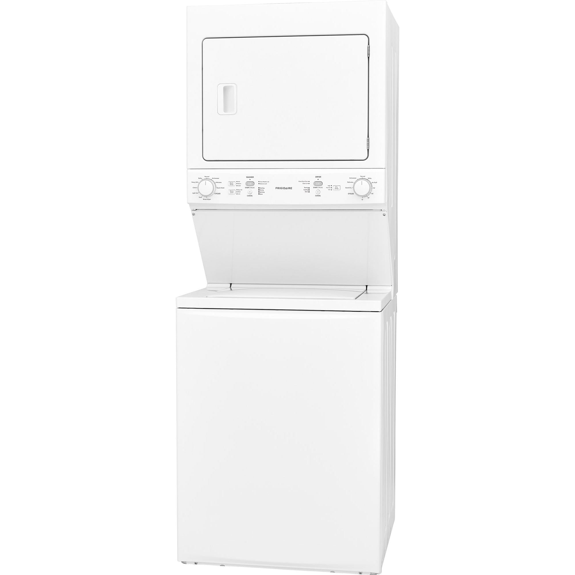  Frigidaire Stacked Washer/Dryer Gas Laundry Center FFLG3900UW IMAGE 3