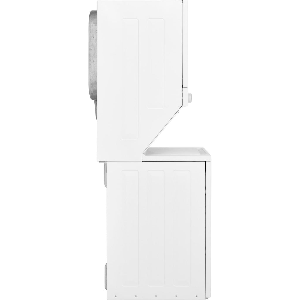  Frigidaire Stacked Washer/Dryer Gas Laundry Center FFLG3900UW IMAGE 4