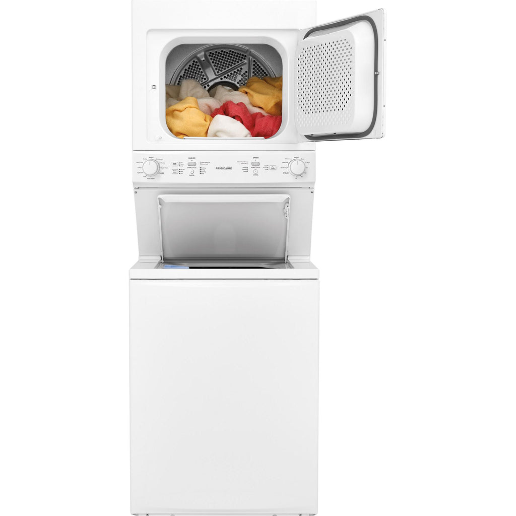 Frigidaire Stacked Washer/Dryer Gas Laundry Center FFLG3900UW IMAGE 8