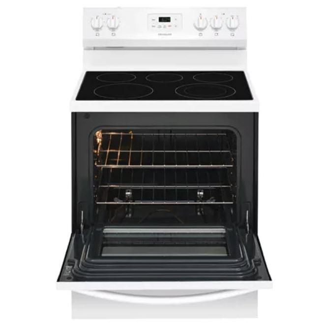  Frigidaire 30-inch Freestanding Electric Range with SpaceWise® Elements CFEF3052TW IMAGE 2