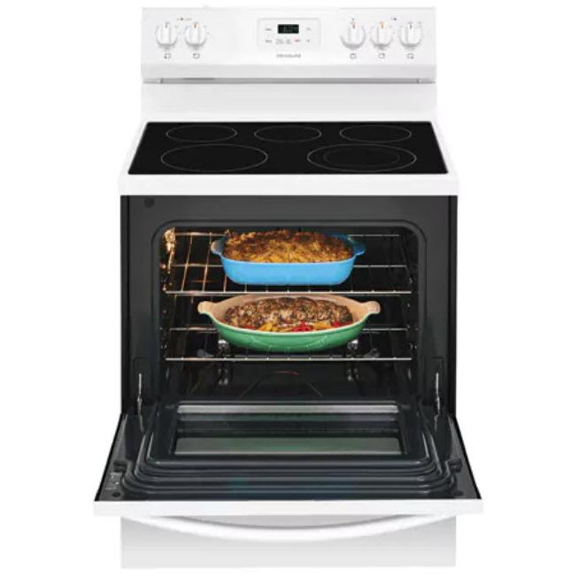  Frigidaire 30-inch Freestanding Electric Range with SpaceWise® Elements CFEF3052TW IMAGE 3