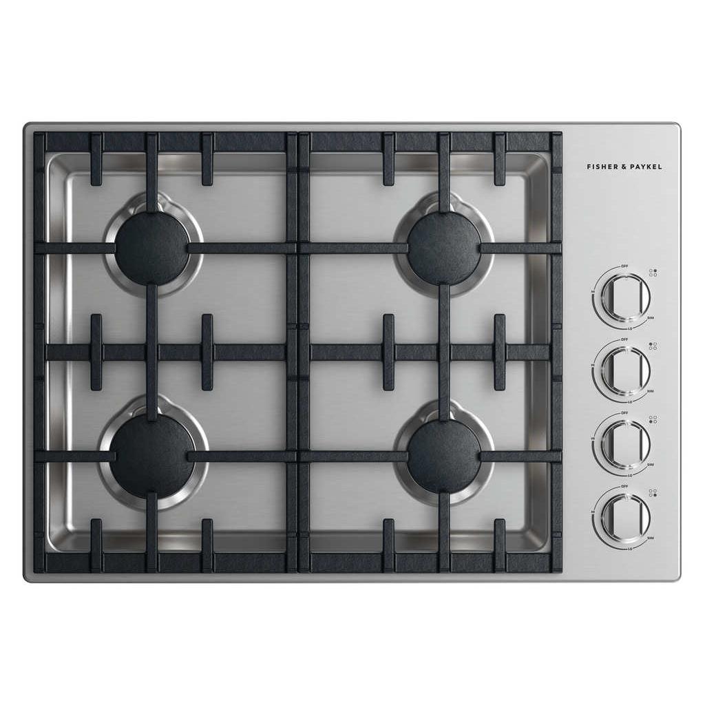  Fisher & Paykel 30-inch Built-in Gas Cooktop CDV2-304HL N IMAGE 1