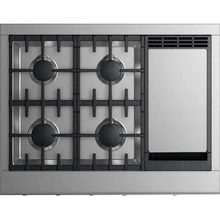  Fisher & Paykel 36-inch Gas Rangetop CPV2-364GDL N IMAGE 1