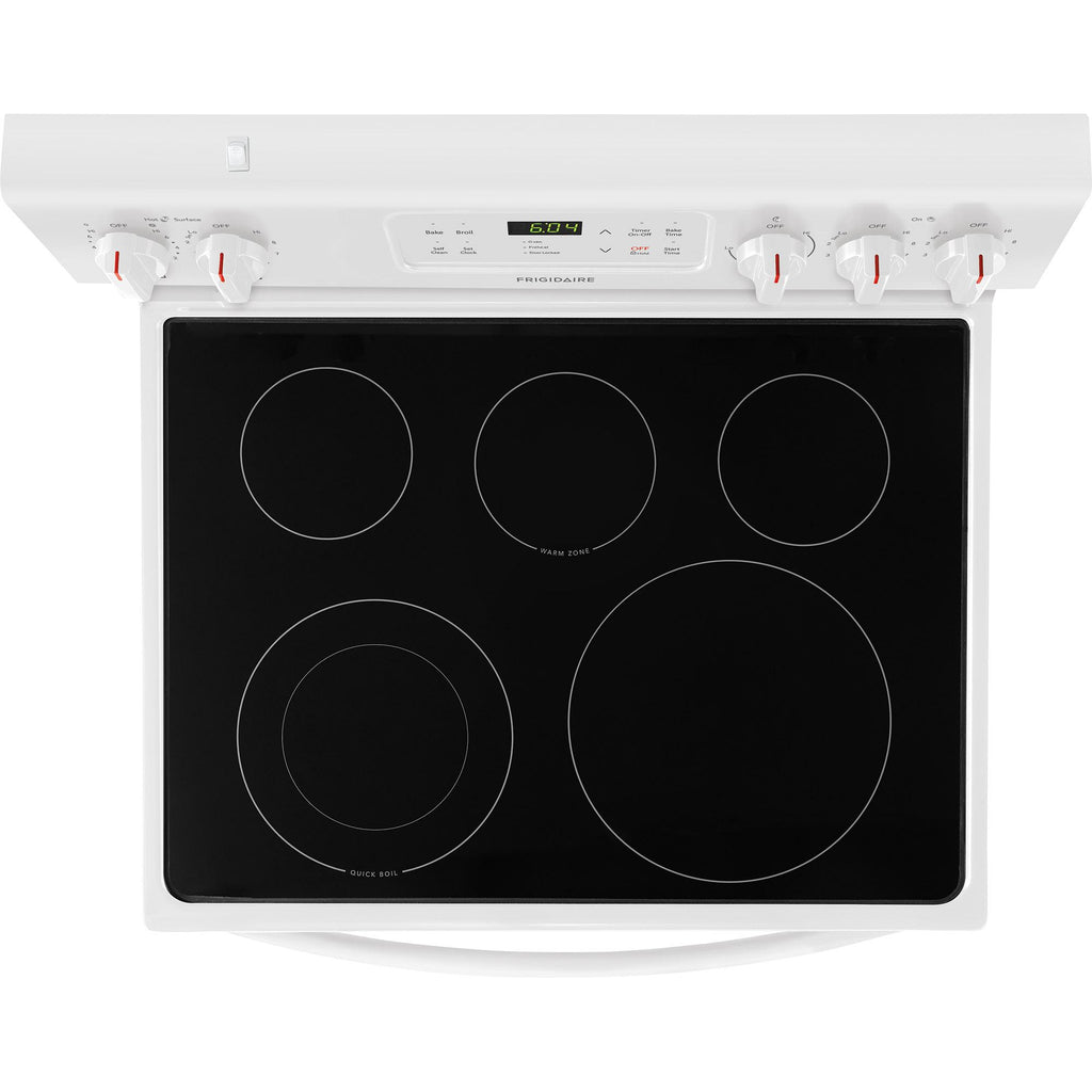  Frigidaire 30-inch Freestanding Electric Range with SpaceWise® Expandable Elements CFEF3054TW IMAGE 8