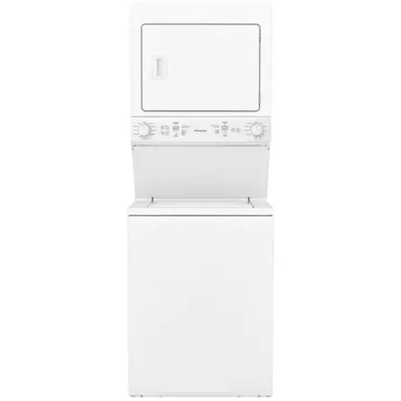  Frigidaire Stacked Washer/Dryer Electric Laundry Center CFLE3900UW IMAGE 1