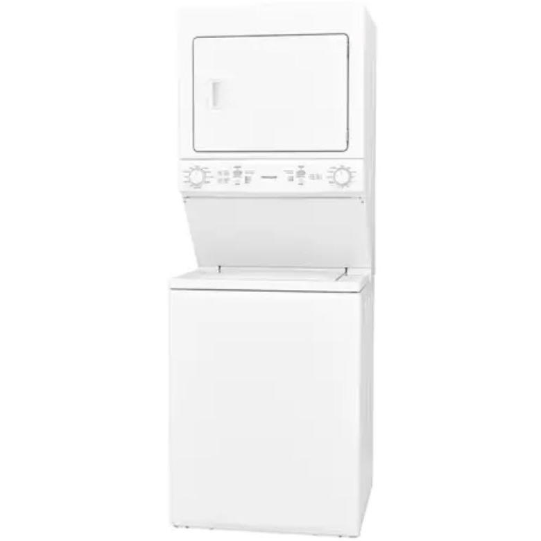  Frigidaire Stacked Washer/Dryer Electric Laundry Center CFLE3900UW IMAGE 4