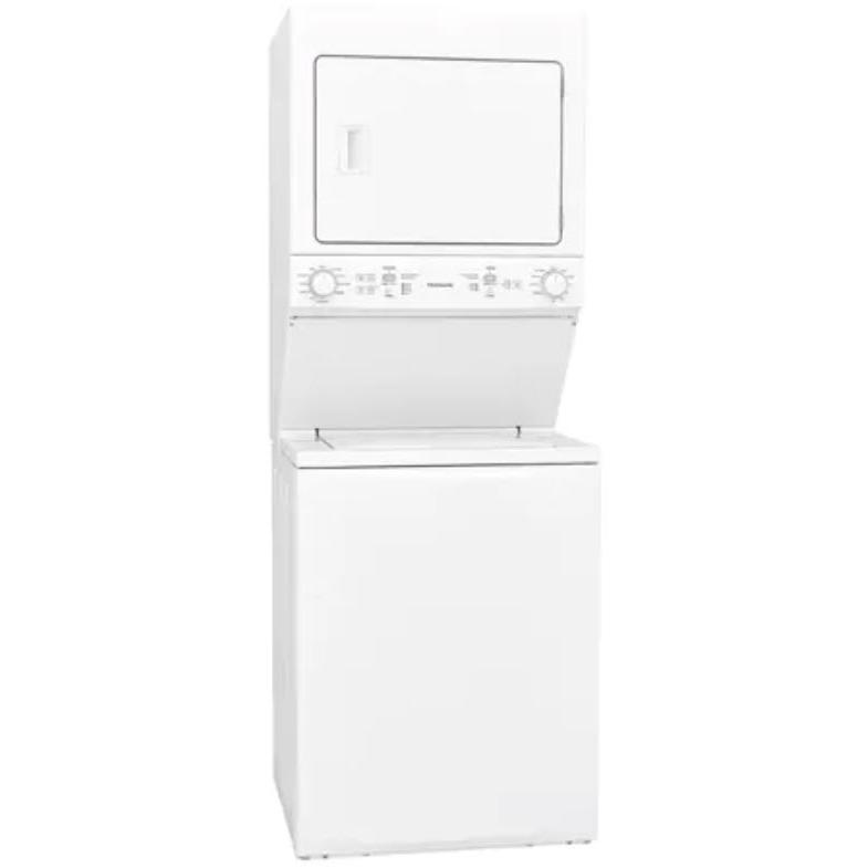  Frigidaire Stacked Washer/Dryer Electric Laundry Center CFLE3900UW IMAGE 5