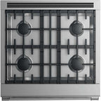 Fisher & Paykel 30-inch Freestanding Dual-Fuel Range with 4 Burners RDV2-304L N IMAGE 2