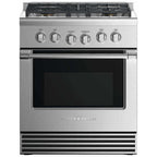  Fisher & Paykel 30-inch Freestanding Dual-Fuel Range with 4 Burners RDV2-304N N IMAGE 1